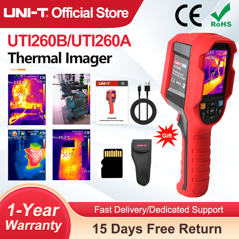 Nf 521 Thermal Imaging Camera - UNI-T UTI260B UTI260A 열화상 카메라 256X192