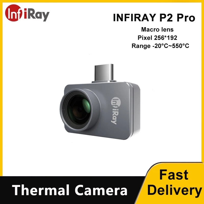 InfiRay P2 Pro 휴대 전화 적외선 열 화상  - Infiray P2 Pro Macro Lens 리뷰 및 가격