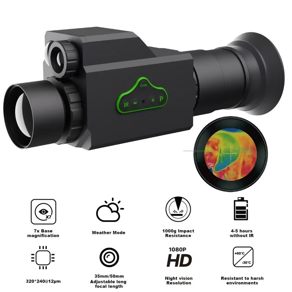 MV265 프로 헤드 마운트 단안경 카메라, 전문가용  - Hunting Thermal Imaging Scope 리뷰 및 가격