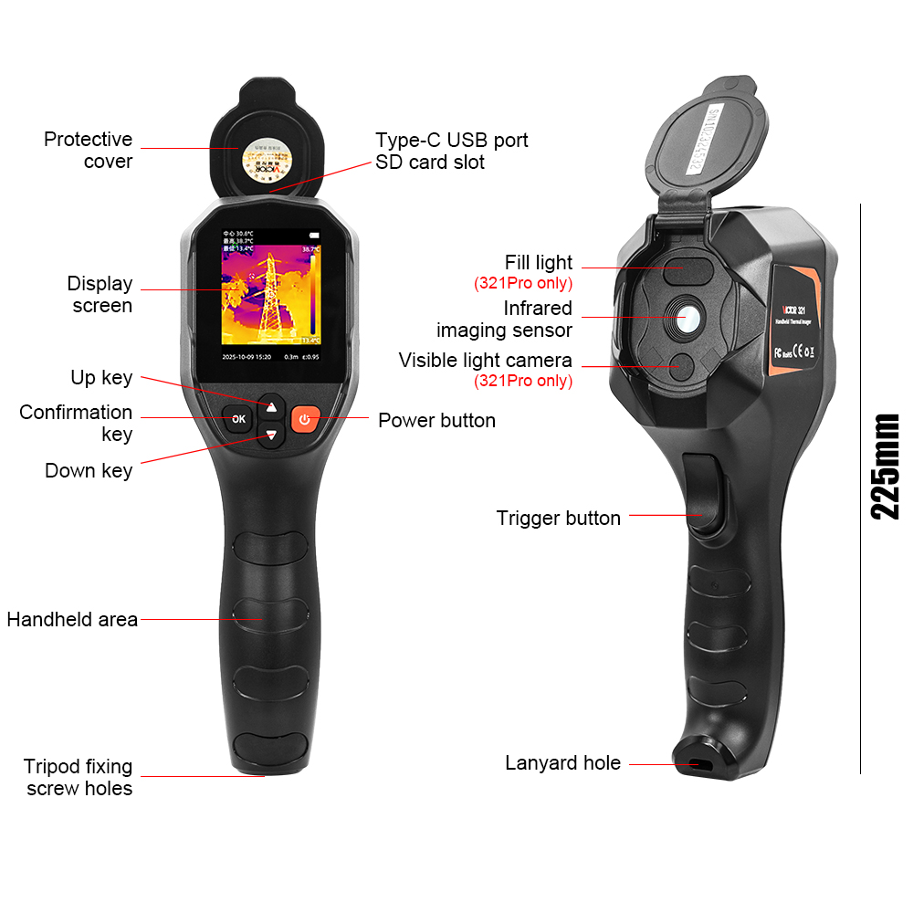 VICTOR 열화상 카메라 TISR 240x240 비디 - Nf 521 Thermal Imaging Camera 리뷰 및 가격
