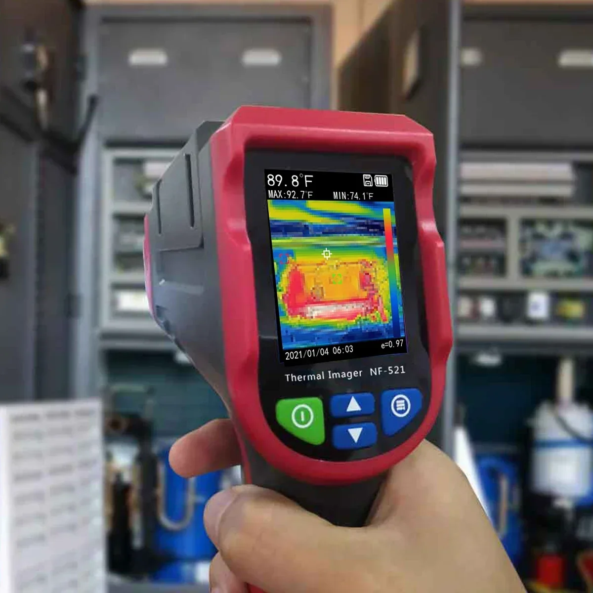열화상 카메라, 적외선 열화상 이미징, 수위 누수 감지 - Nf 521 Thermal Imaging Camera 리뷰 및 가격